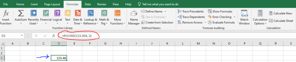 ROUND Function In Excel