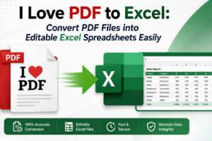 I Love PDF to Excel